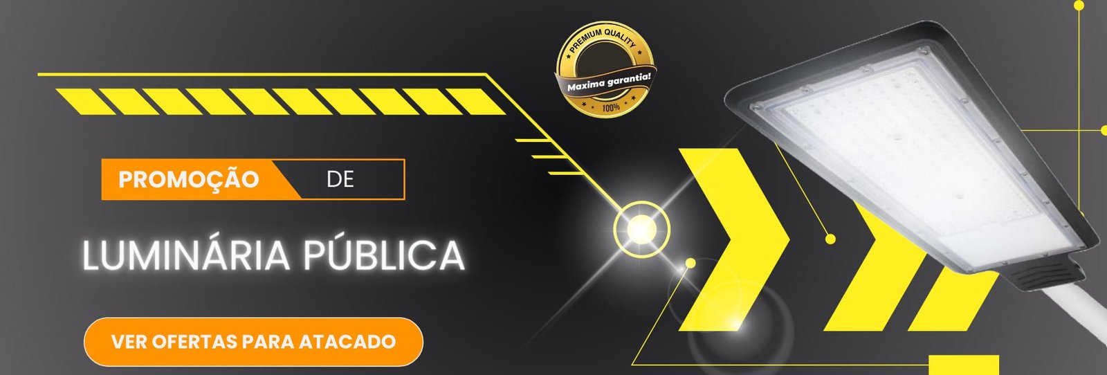 Loja de Iluminação - BrilhoLux Banner do produto luminaria publica