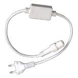 Conector De Mangueira Led Redonda Rabicho Plug (1)