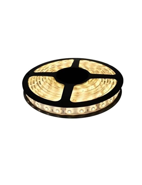 Fita de Led 3528 60 Leds por metro IP65 Rolo 5m Branco Quente 12V (2)