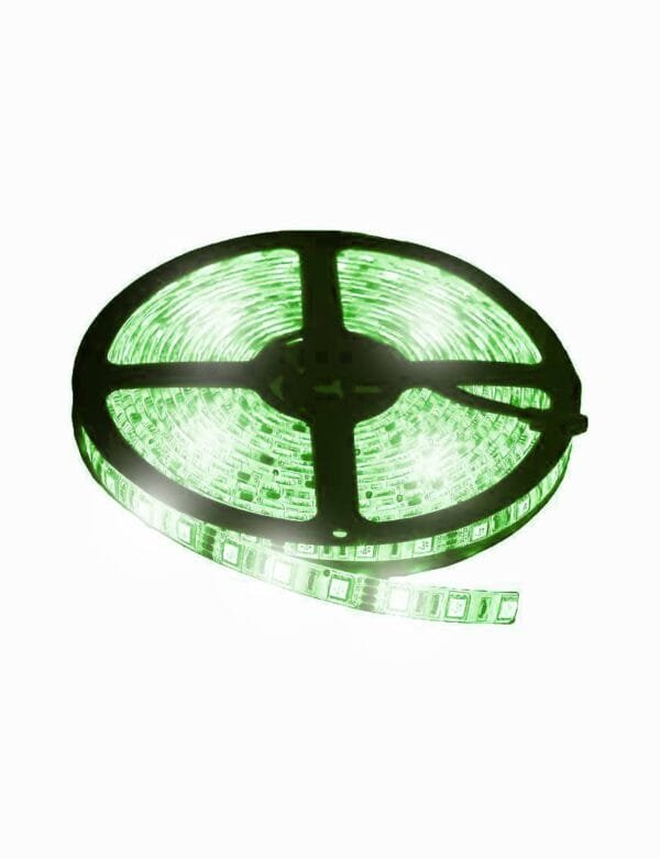 Fita de Led 3528 60 Leds por metro IP65 Rolo 5m Verde 12V (3)