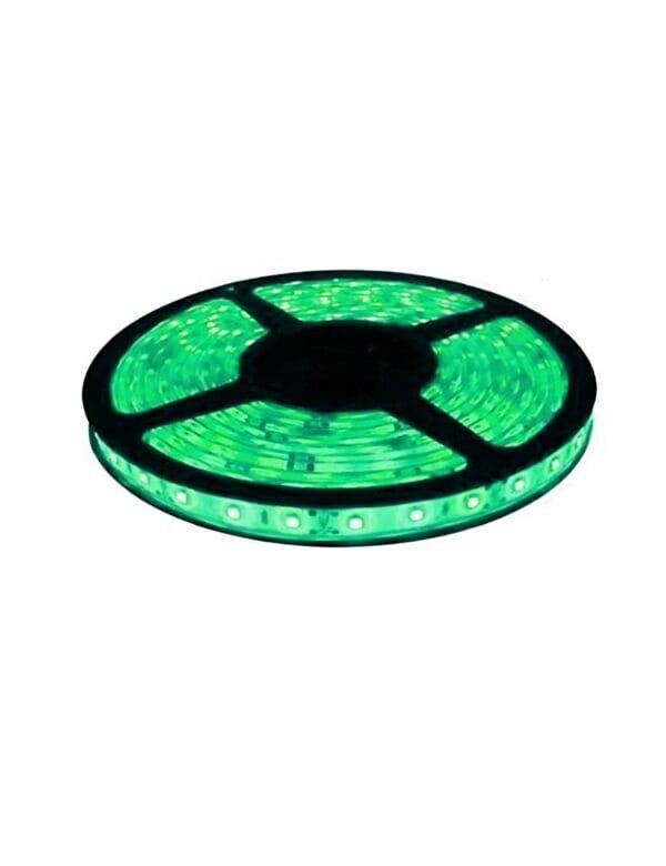 Fita de Led 3528 60 Leds por metro IP65 Rolo 5m Verde 12V (4)