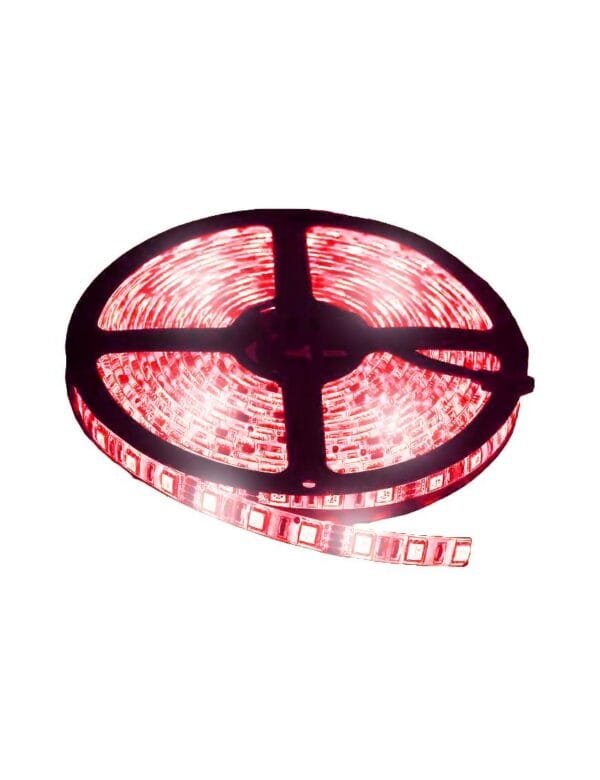 Fita de Led 3528 60 Leds por metro IP65 Rolo 5m Vermelho 12V (3)