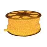 Fita de Led 5050 IP65 Rolo 100m Branco Quente 110v