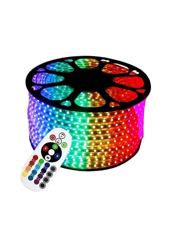 Fita de Led 5050 IP65 Rolo 100m RGB 110v (2)
