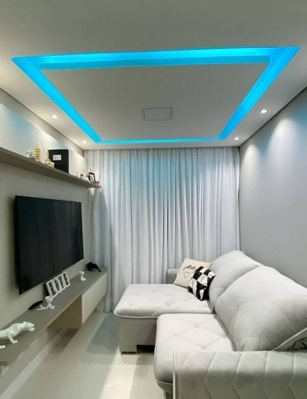 Fita de Led 5050 Ip65 Rolo 100m Azul 110v (3)