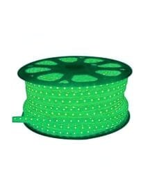 Fita de Led 5050 Ip65 Rolo 100m Verde 110v