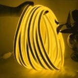 Fita de Led Neon Flex IP65 Rolo 100m Amarelo 110v (5)