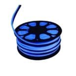 Fita de Led Neon Flex IP65 Rolo 100m Azul 110v