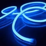 Fita de Led Neon Flex IP65 Rolo 100m Azul 110v (5)
