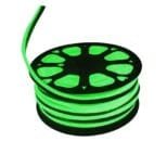 Fita de Led Neon Flex IP65 Rolo 100m Verde 110v