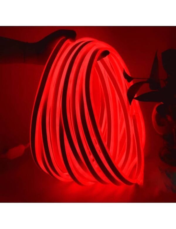 Fita de Led Neon Flex IP65 Rolo 100m Vermelho 110v (1)