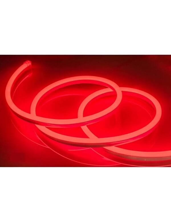 Fita de Led Neon Flex IP65 Rolo 100m Vermelho 110v (2)