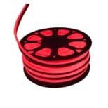 Fita de Led Neon Flex IP65 Rolo 100m Vermelho 110v