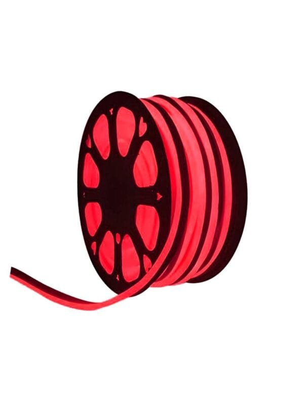Fita de Led Neon Flex IP65 Rolo 100m Vermelho 110v (4)