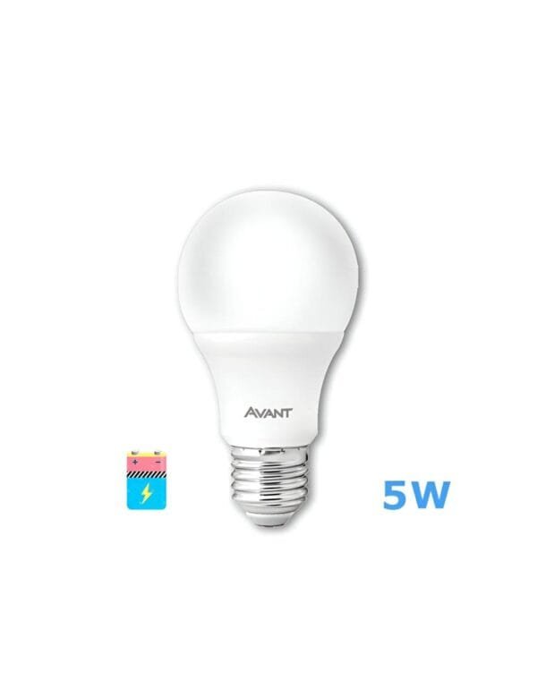 Lampada LED Bulbo 5w e27 Branco Frio (3)
