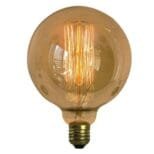 Lâmpada de Filamento LED G125 Retro Vintage