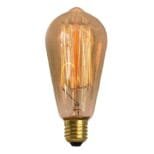 Lâmpada de Filamento ST58 Retro Vintage 110v