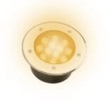 Balizador de Piso LED 12w Branco Quente Premium