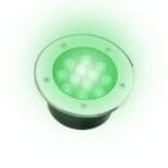 Balizador de Piso LED 12w Verde Premium