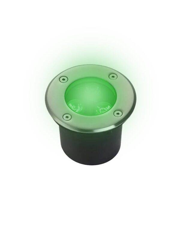 Balizador de Piso LED 3w Verde Premium