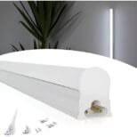 Lâmpada LED Tubular 9w 60cm T5 com calha Branco Frio (1)