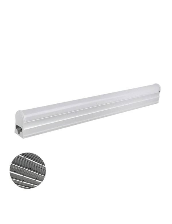 Lâmpada LED Tubular 9w 60cm T5 com calha Branco Frio (2)