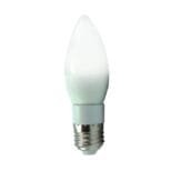 Lâmpada LED Vela 5w E27 Leitosa Sem Bico Branco Frio (2)