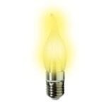 Lâmpada LED Vela 5w E27 Transparente Com Bico Branco Quente (3)