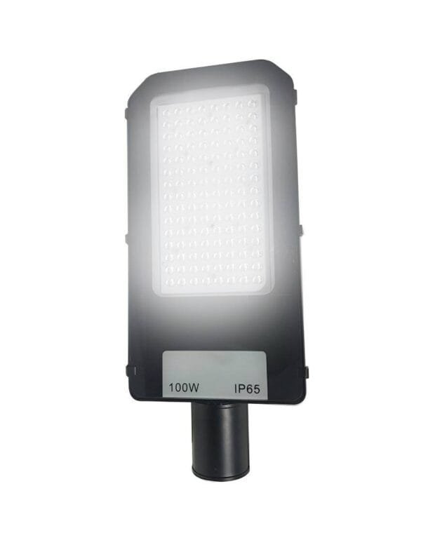 Luminária Pública LED 100w SMD 120LMW Branco Frio Inmetro Com Base para Rele (3)
