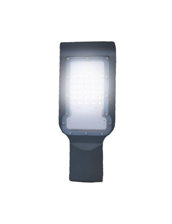 Luminária Pública LED 50w SMD Para Poste Branco Frio RY Com Fotocélula (1)