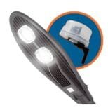 Luminária Pública LED Pétala 100w Para Poste Branco Frio Com Fotocélula (4)