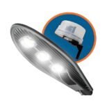 Luminária Pública LED Pétala 150w Para Poste Branco Frio Com Fotocélula (3)