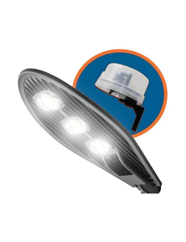 Luminária Pública LED Pétala 150w Para Poste Branco Frio Com Fotocélula (3)