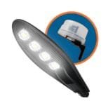 Luminária Pública LED Pétala 200w Para Poste Branco Frio Com Fotocélula (1)