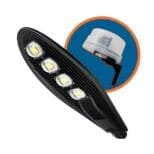 Luminária Pública LED Pétala 200w Para Poste Branco Frio Com Fotocélula