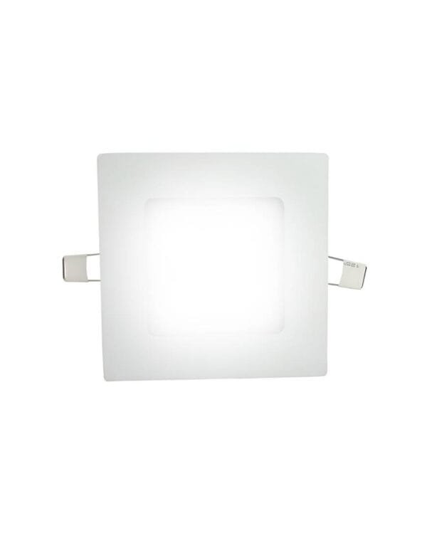 Plafon LED Embutir Quadrado 3w Branco Frio (2)