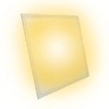 Plafon LED Embutir Quadrado 48w 62x62 Branco Quente