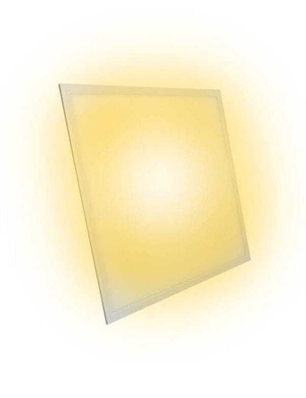 Plafon LED Embutir Quadrado 48w 62x62 Branco Quente