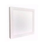 Plafon LED Sobrepor Quadrado 42w 40x40 Branco Frio