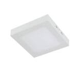 Plafon LED Sobrepor Quadrado 6w Branco Frio