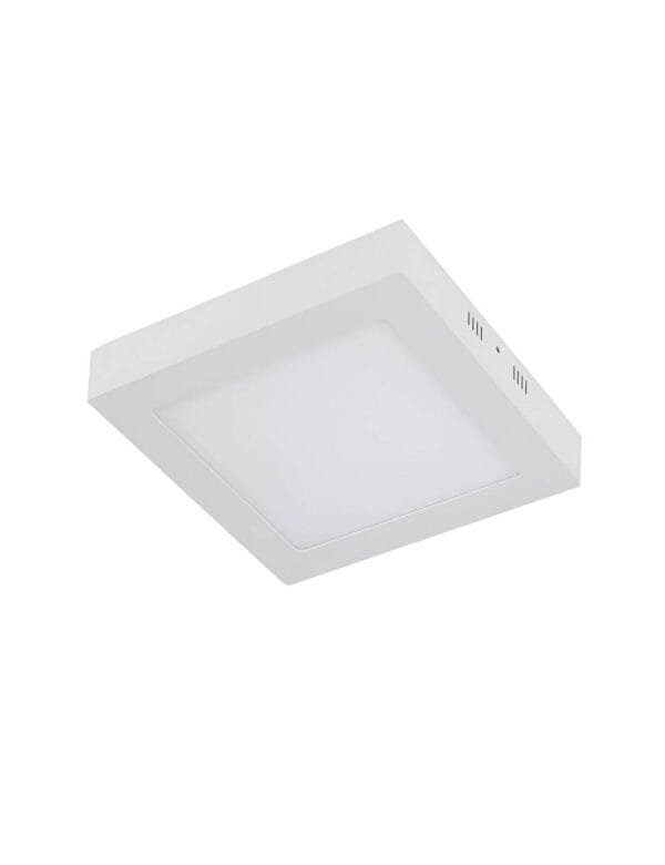 Plafon LED Sobrepor Quadrado 6w Branco Frio