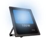 Refletor LED 100w Holofote SMD Azul Prova D'água (2)