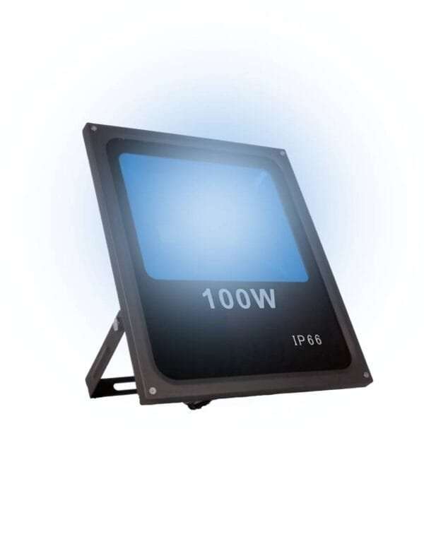 Refletor LED 100w Holofote SMD Azul Prova D'água (2)