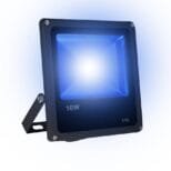 Refletor LED 10w Holofote MicroLED SMD Azul (1)