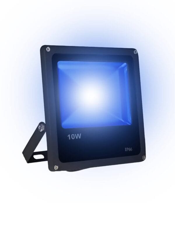 Refletor LED 10w Holofote MicroLED SMD Azul (1)