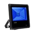 Refletor LED 10w Holofote MicroLED SMD Azul