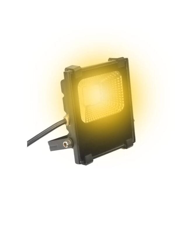 Refletor LED 10w Holofote MicroLED SMD Branco Quente