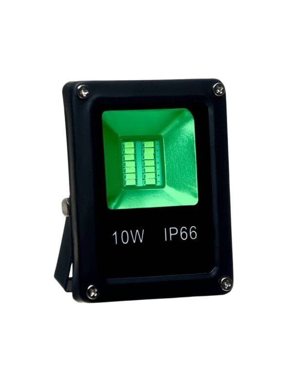 Refletor LED 10w Holofote MicroLED SMD Verde