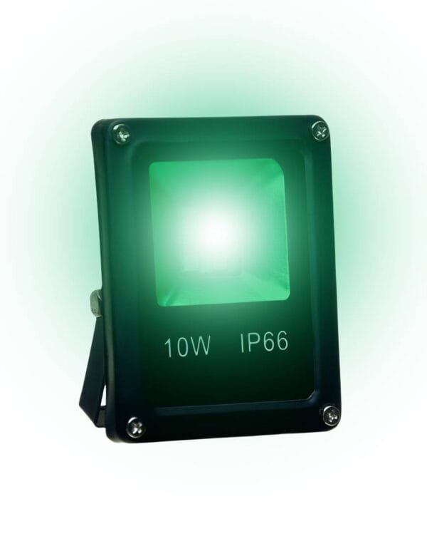 Refletor LED 10w Holofote MicroLED SMD Verde (2)