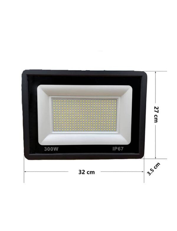Refletor LED 200w Holofote SMD Branco Frio Prova D'água (1)